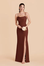 Odessa Cognac alternate view 5 bridesmaid dress
