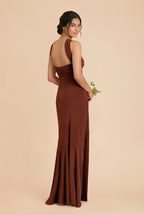 Sienna Cognac alternate view 4 bridesmaid dress