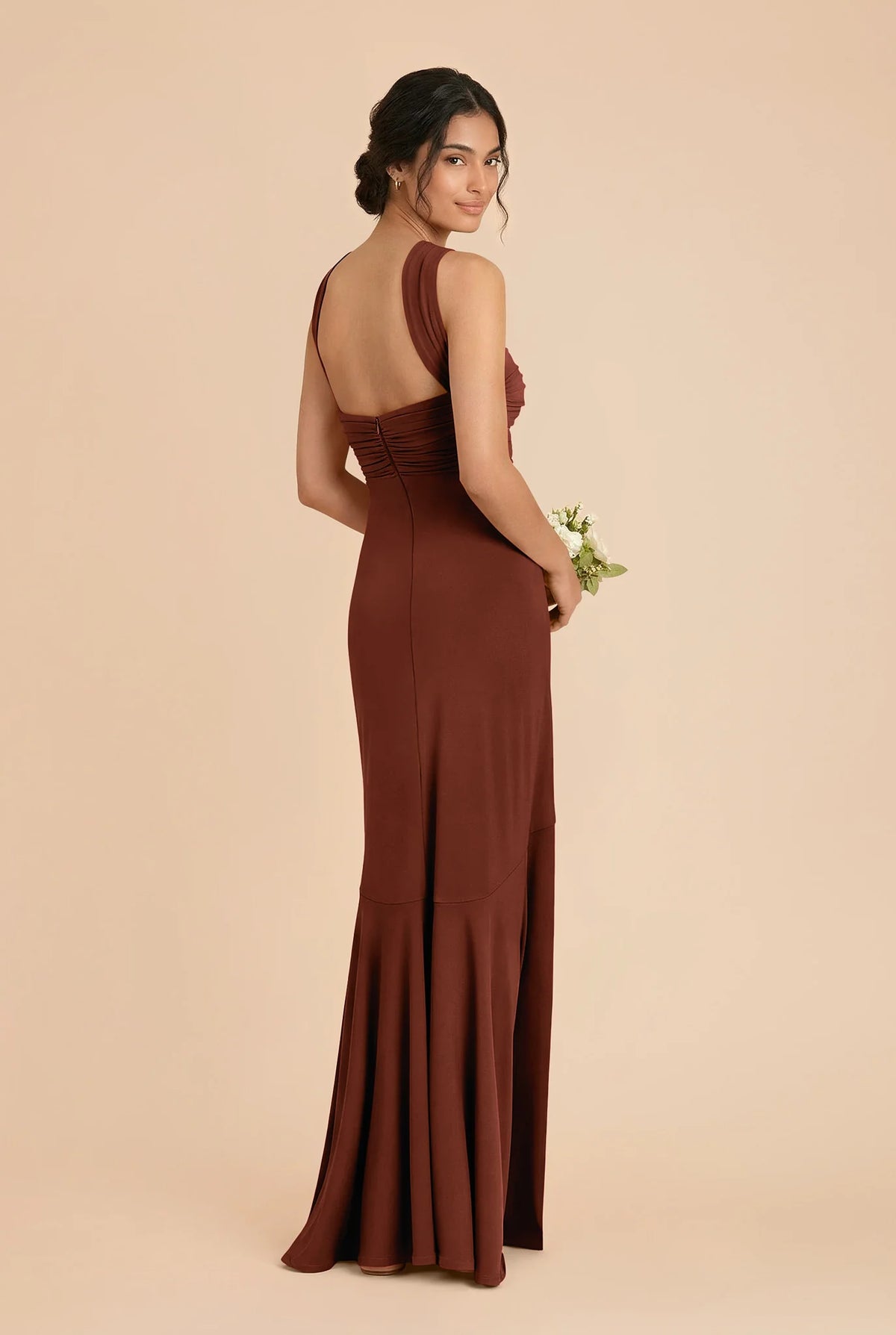 Sienna Cognac alternate view 4 bridesmaid dress
