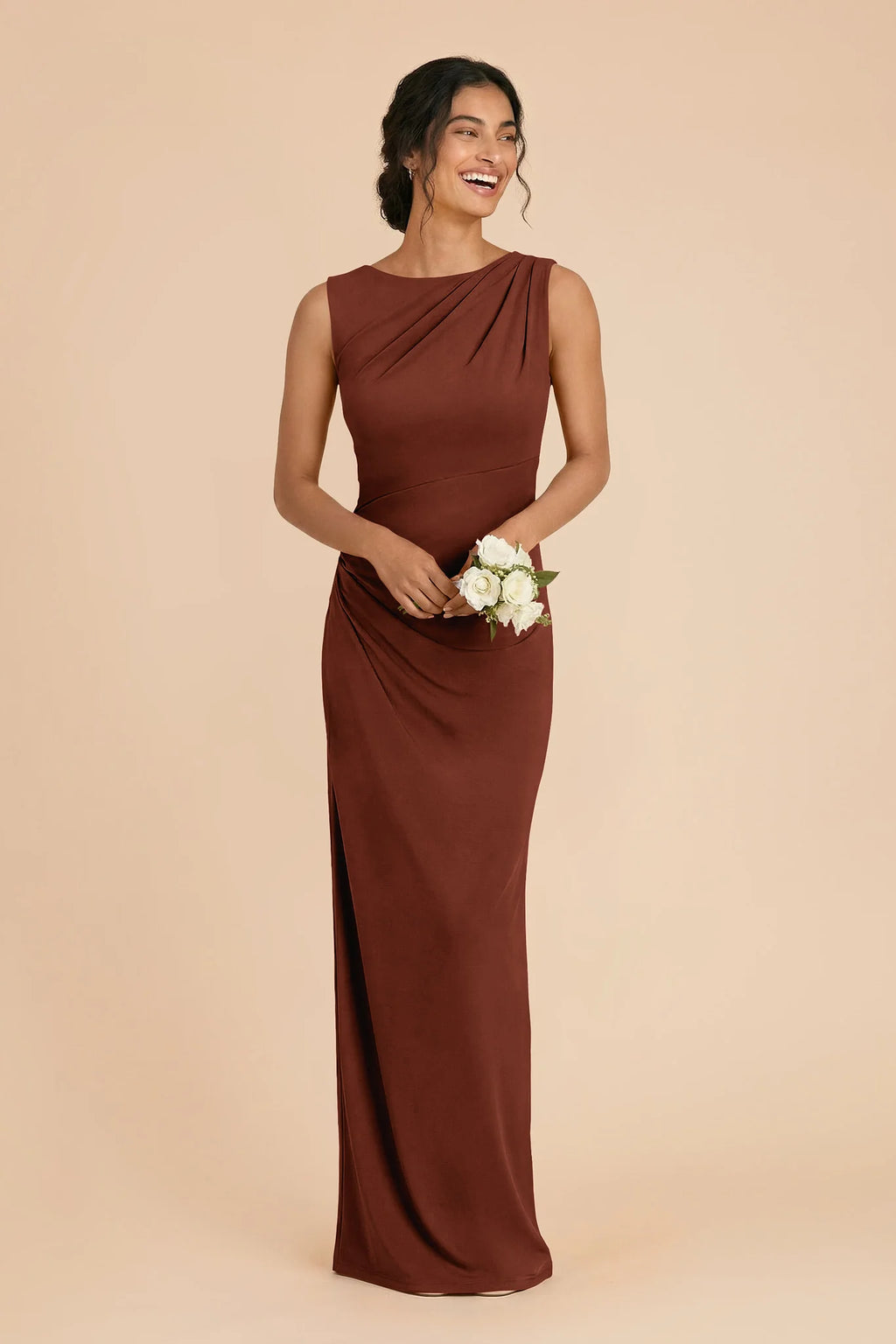 Celestine Cognac alternate view 2 bridesmaid dress