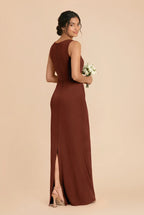 Celestine Cognac alternate view 3 bridesmaid dress