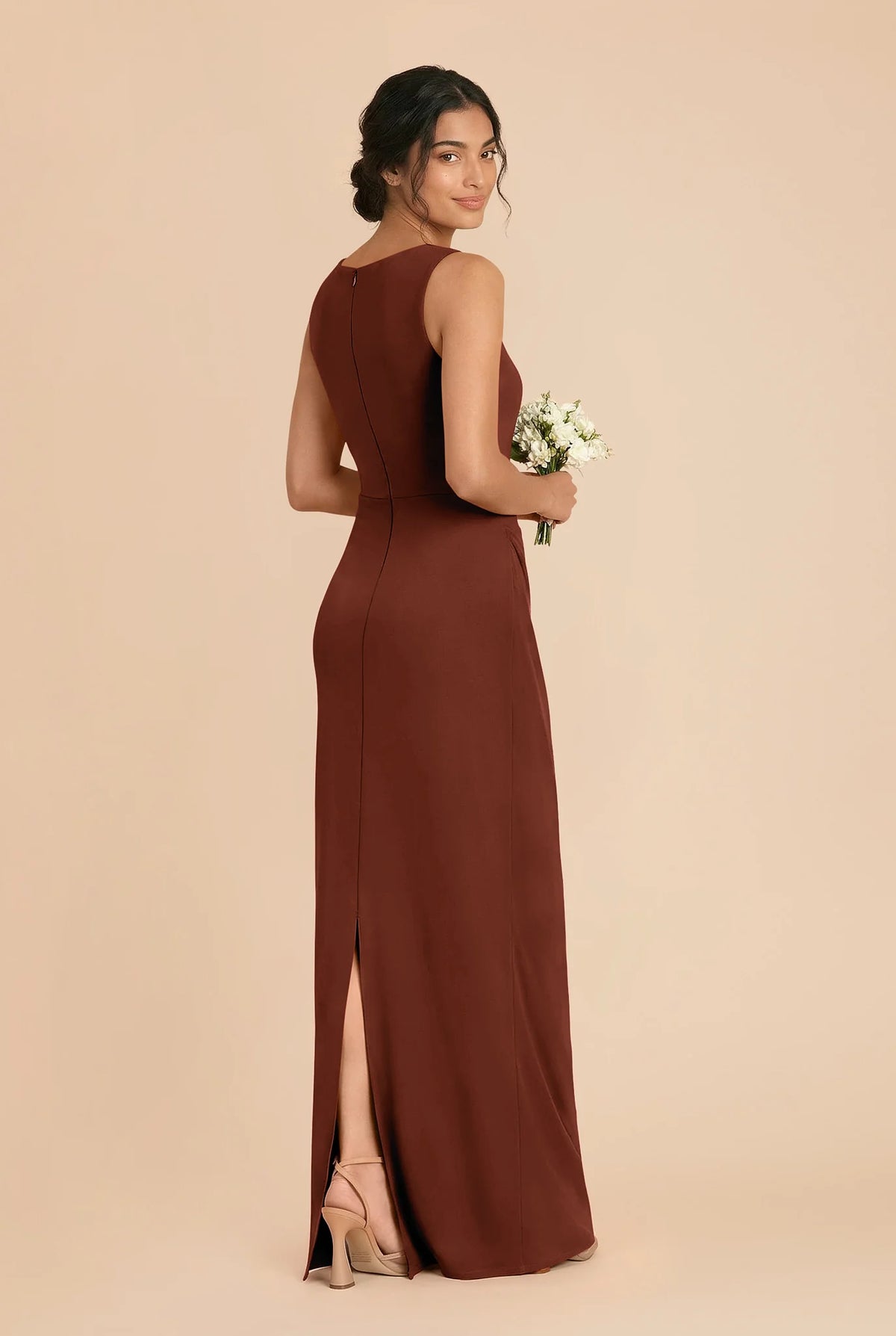 Celestine Cognac alternate view 3 bridesmaid dress