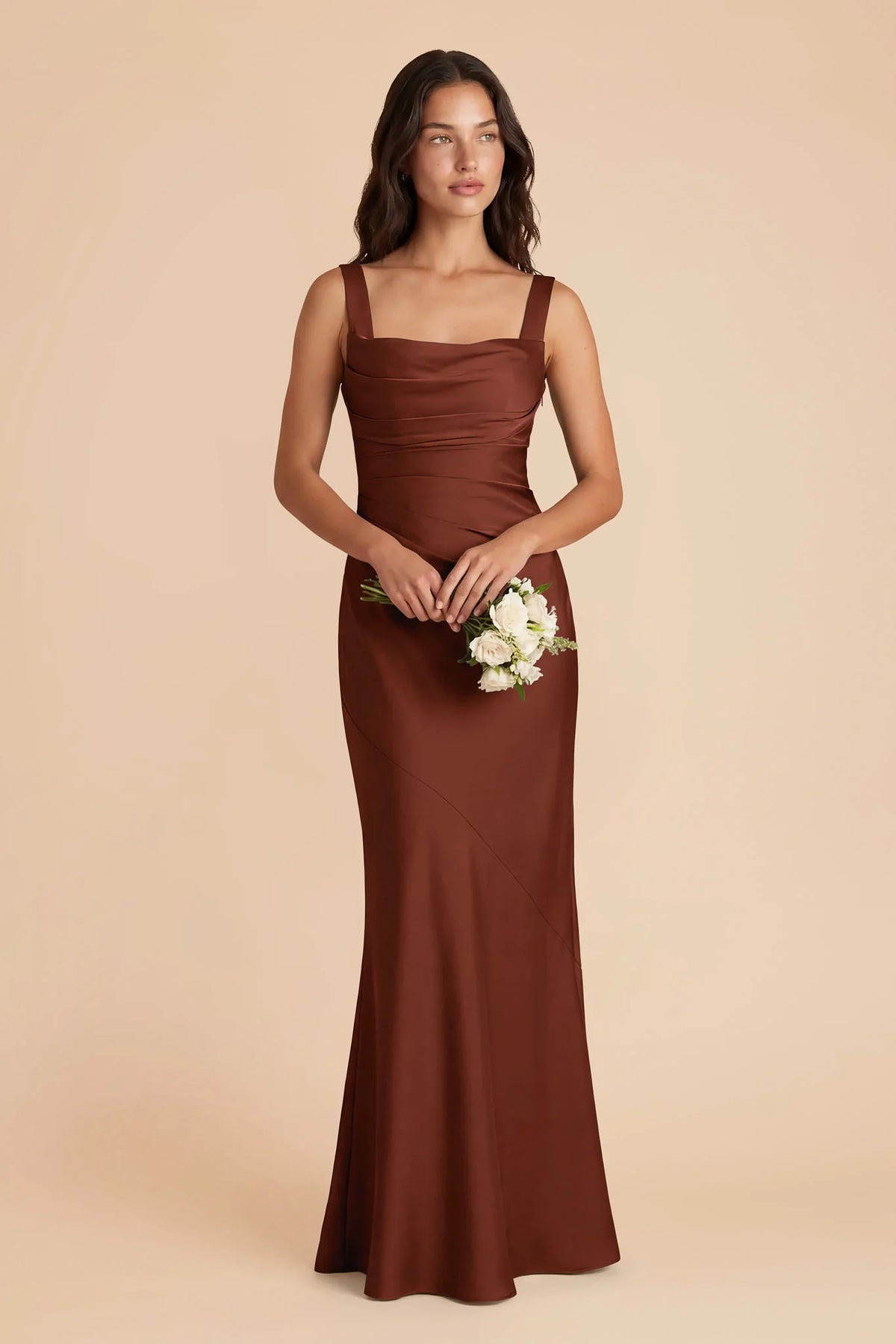 Colette Cognac alternate view 1 bridesmaid dress