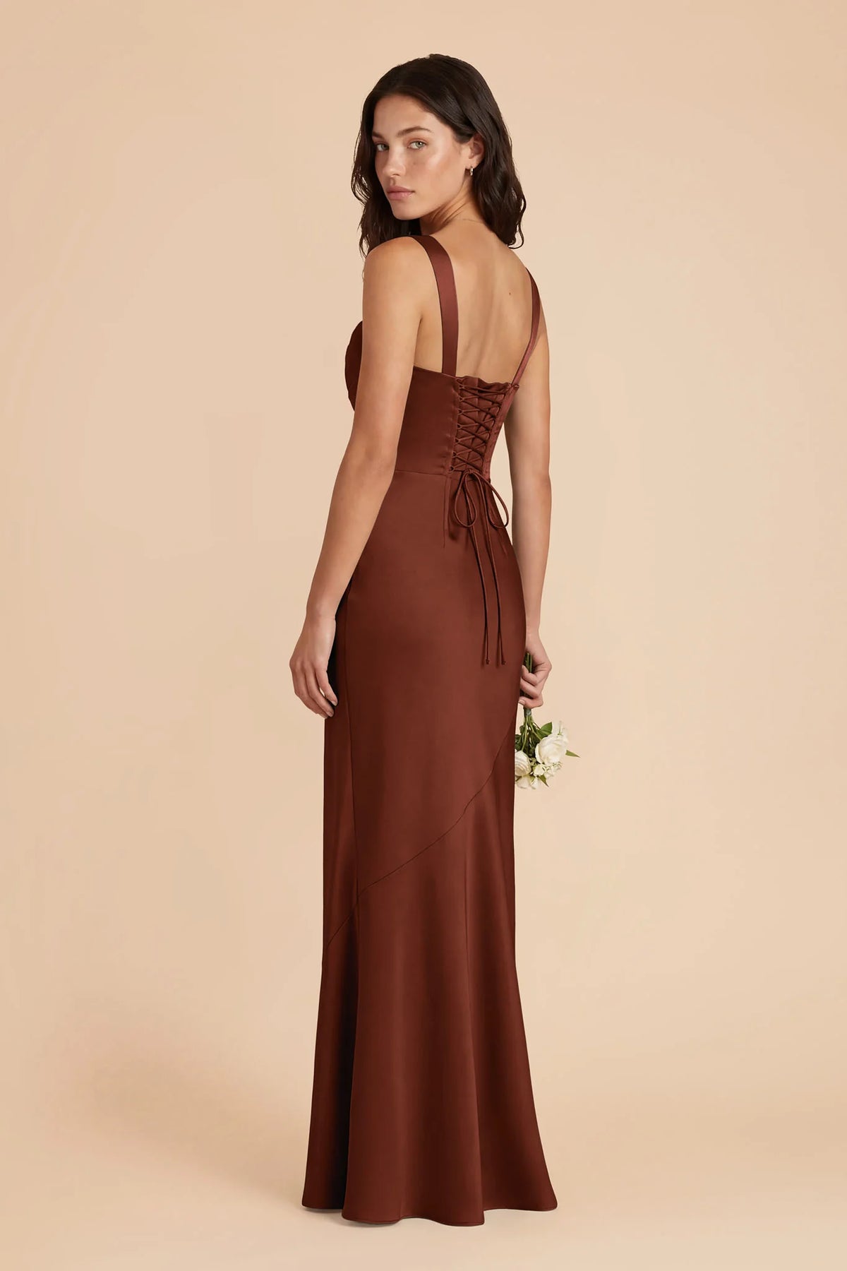 Colette Cognac alternate view 2 bridesmaid dress