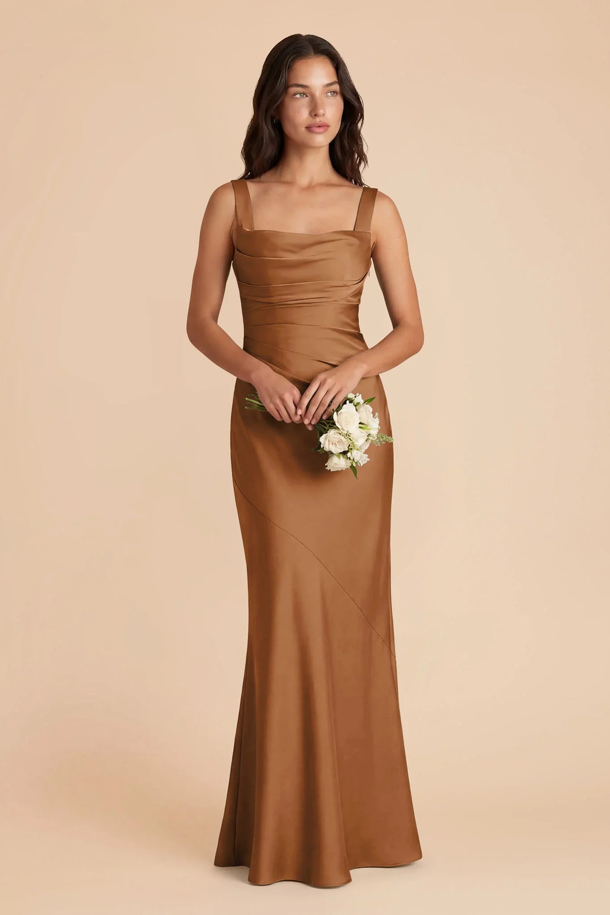 Colette Copper alternate view 1 bridesmaid dress