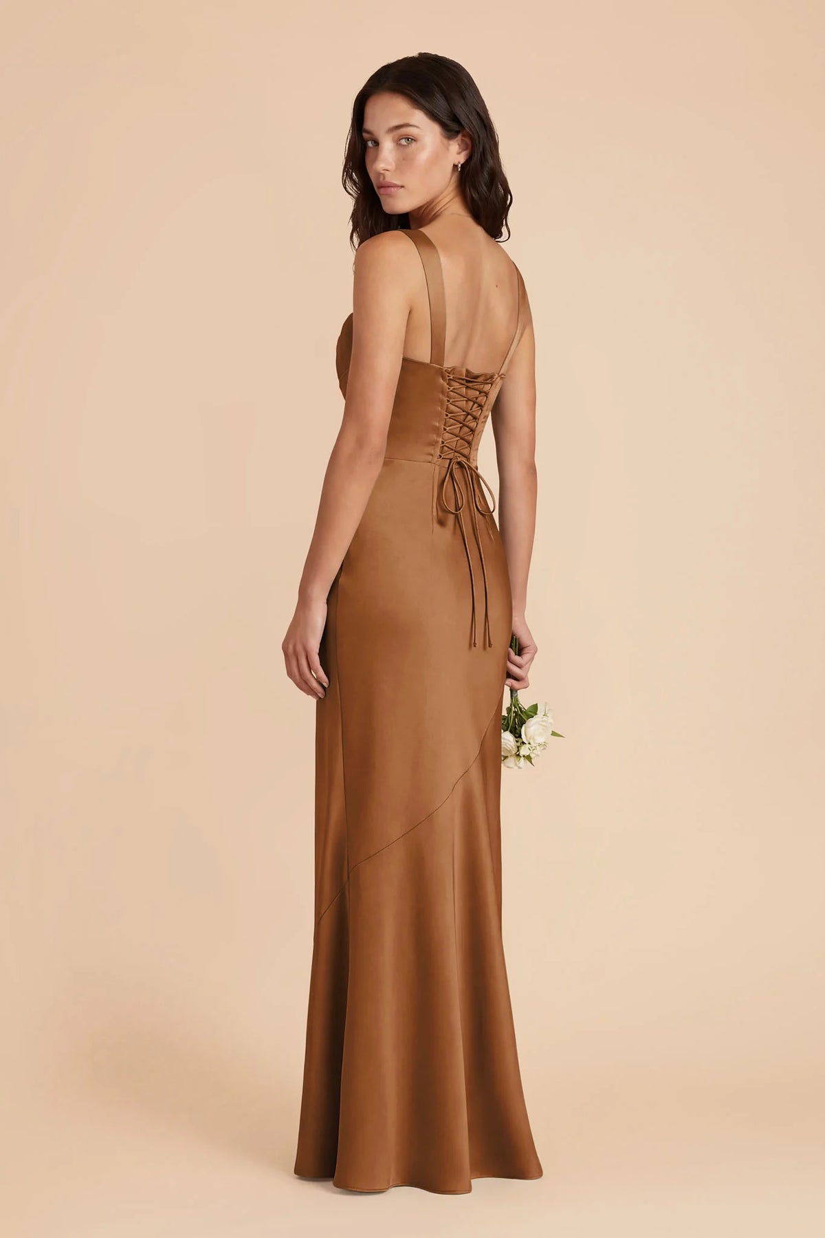Colette Copper alternate view 2 bridesmaid dress