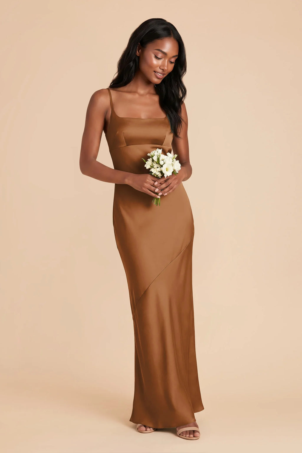 Noelle Copper alternate view 1 bridesmaid dress