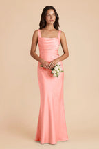 Colette Coral Pink alternate view 1 bridesmaid dress