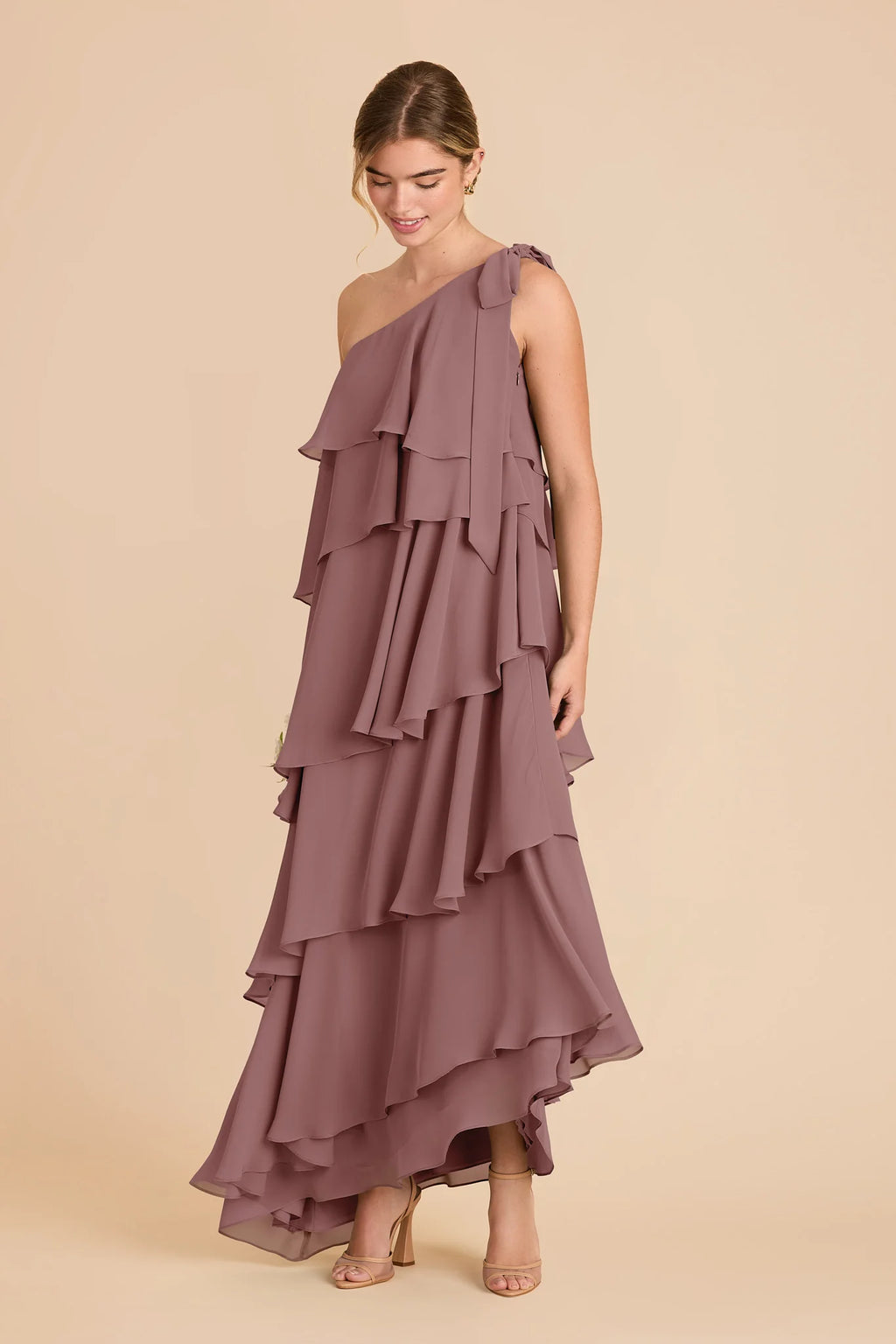 Marisol Dark Mauve alternate view 1 bridesmaid dress