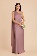 Ariadne Dark Mauve alternate view 1 bridesmaid dress