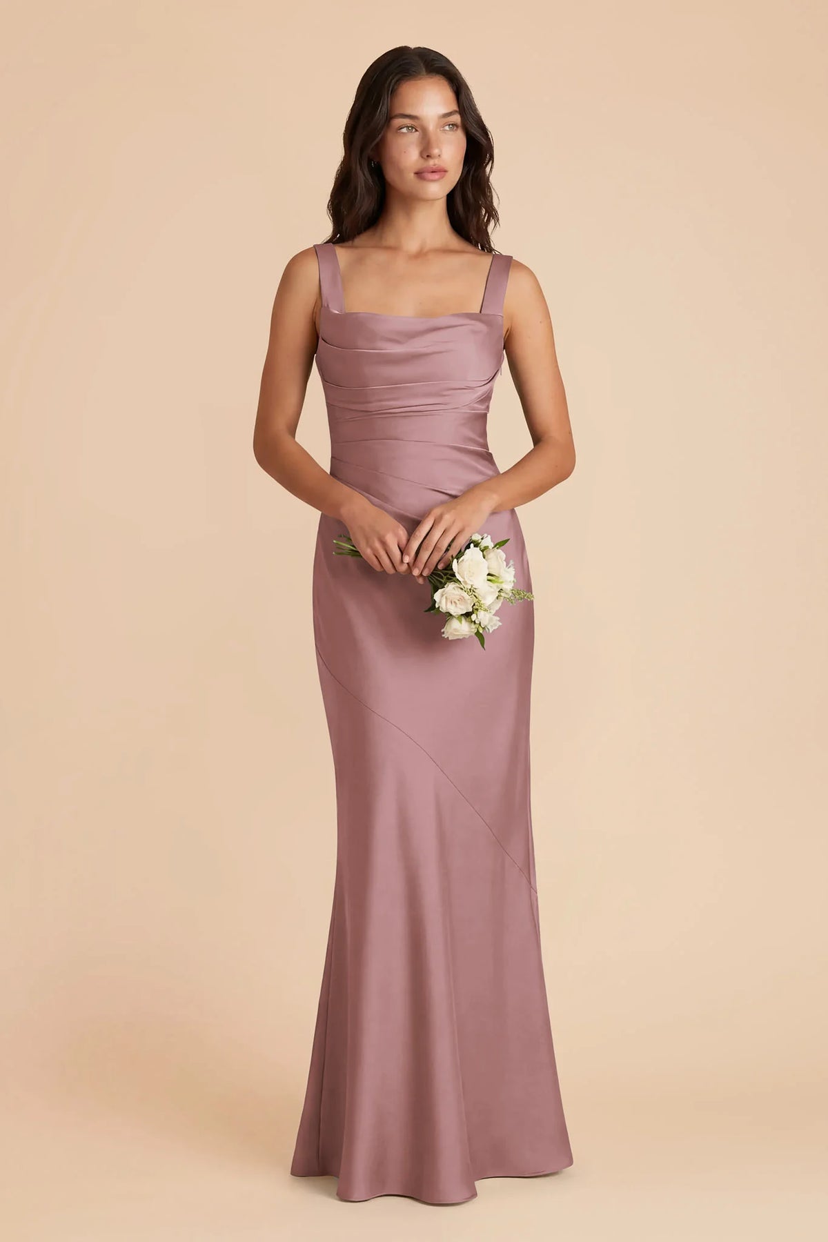 Colette Dark Mauve alternate view 1 bridesmaid dress