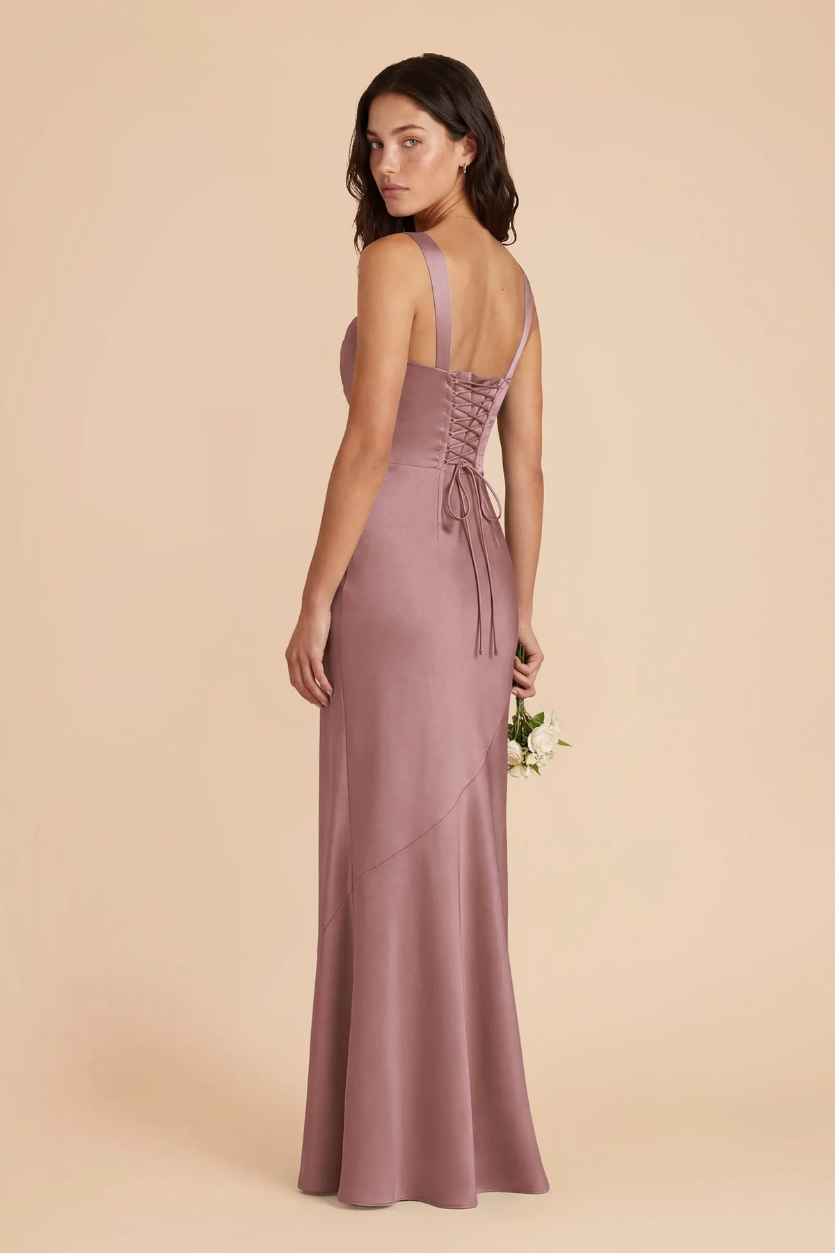 Colette Dark Mauve alternate view 2 bridesmaid dress