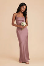 Noelle Dark Mauve alternate view 1 bridesmaid dress