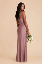 Noelle Dark Mauve alternate view 2 bridesmaid dress