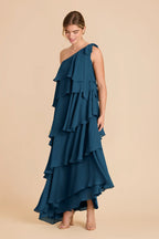 Marisol Dark Teal alternate view 1 bridesmaid dress