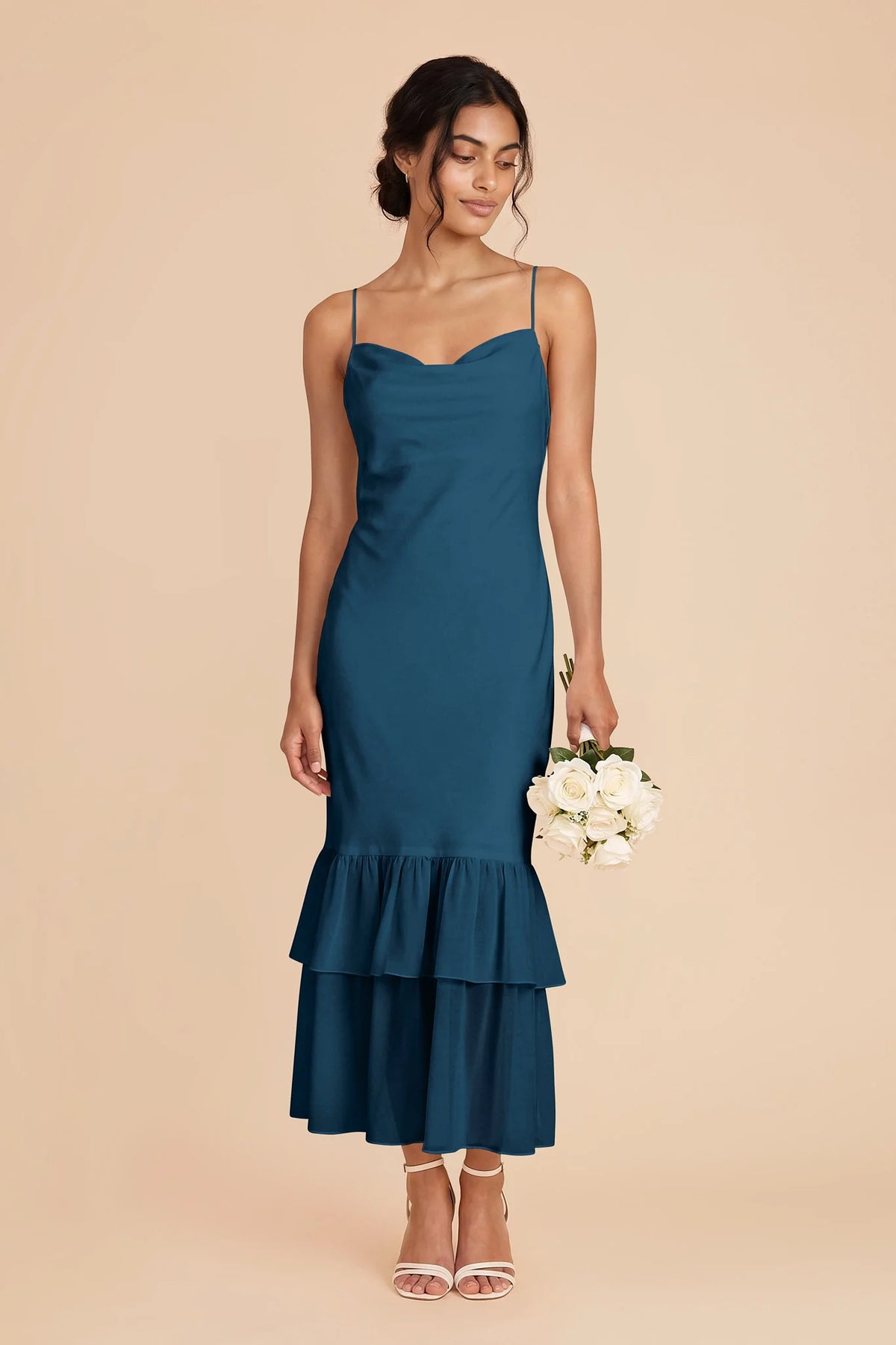 Liora Dark Teal alternate view 1 bridesmaid dress