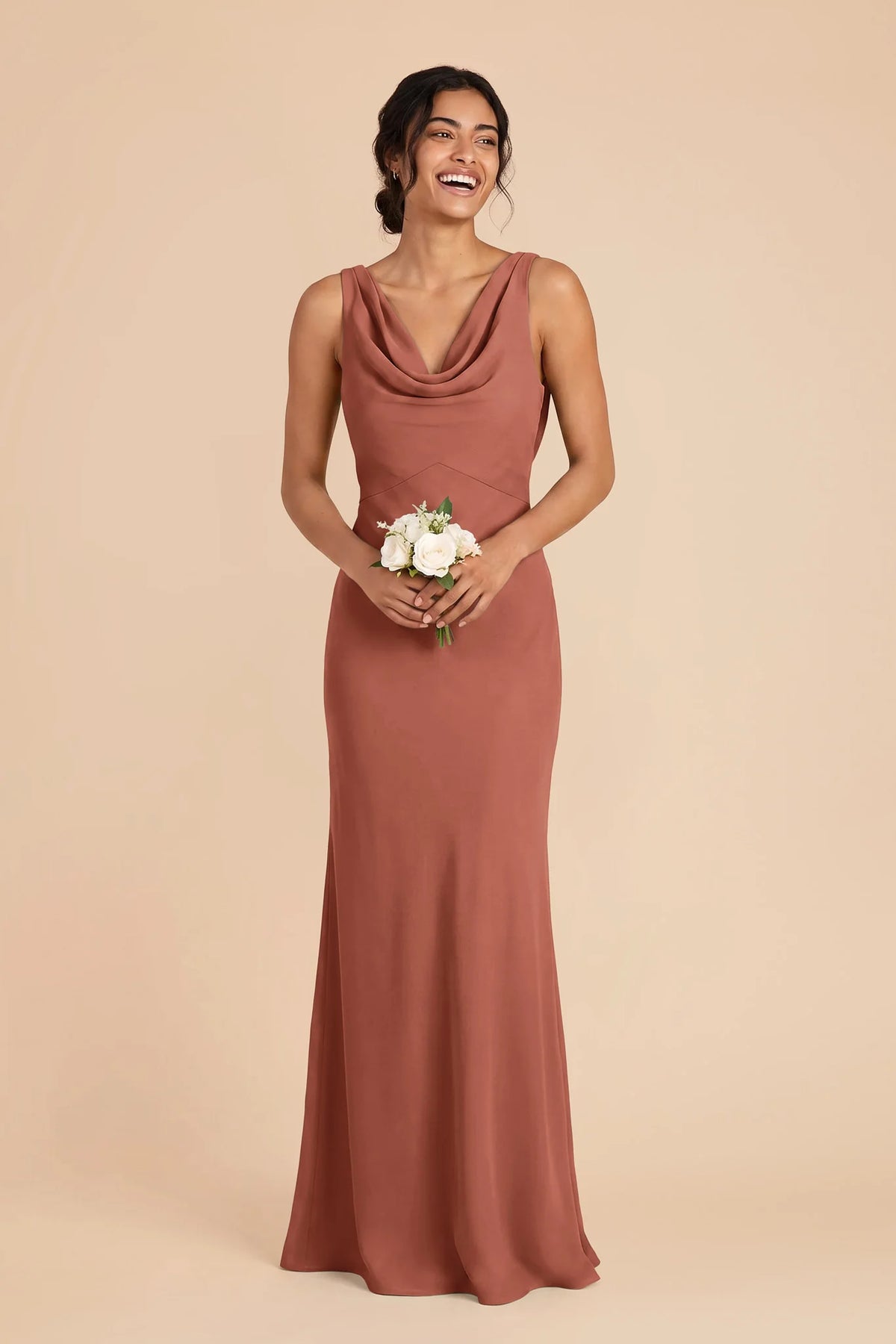 Odette Desert Rose alternate view 1 bridesmaid dress