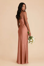 Noelle Desert Rose alternate view 2 bridesmaid dress