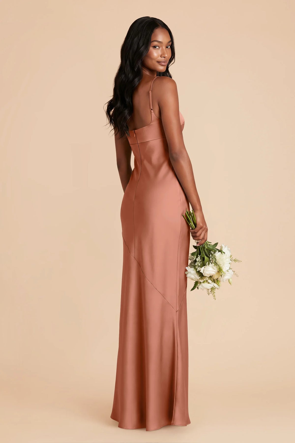 Noelle Desert Rose alternate view 2 bridesmaid dress