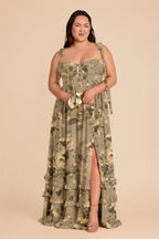 Daphne Doe Painted Botanics alternate view 1 bridesmaid dress