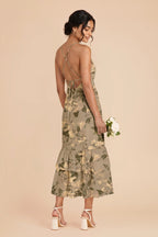 Liora Doe Painted Botanics alternate view 1 bridesmaid dress