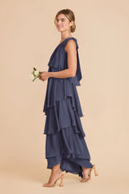Marisol Dusk Blue alternate view 2 bridesmaid dress