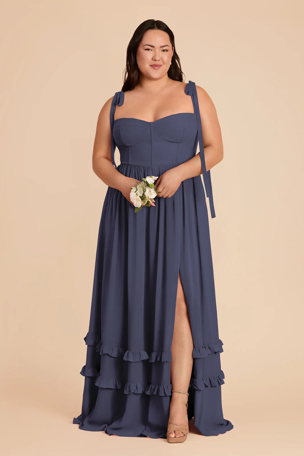 Daphne Dusk Blue alternate view 1 bridesmaid dress