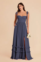 Daphne Dusk Blue alternate view 2 bridesmaid dress