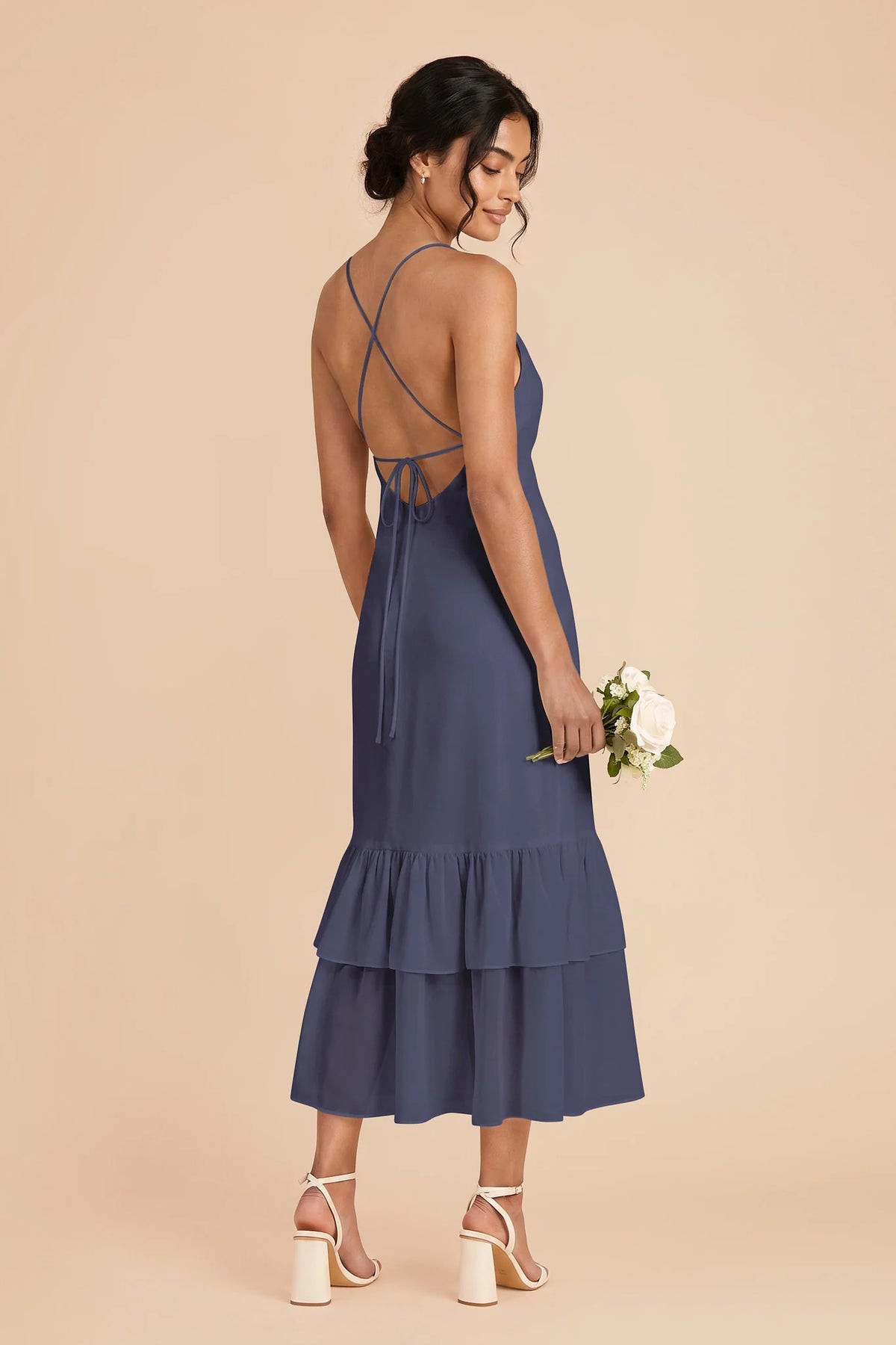 Liora Dusk Blue alternate view 2 bridesmaid dress