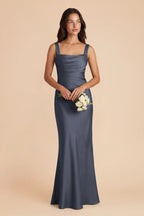 Colette Dusk Blue alternate view 1 bridesmaid dress