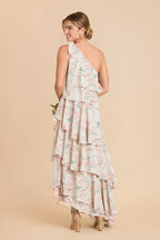 Marisol Dusty Apricot Peonies alternate view 1 bridesmaid dress