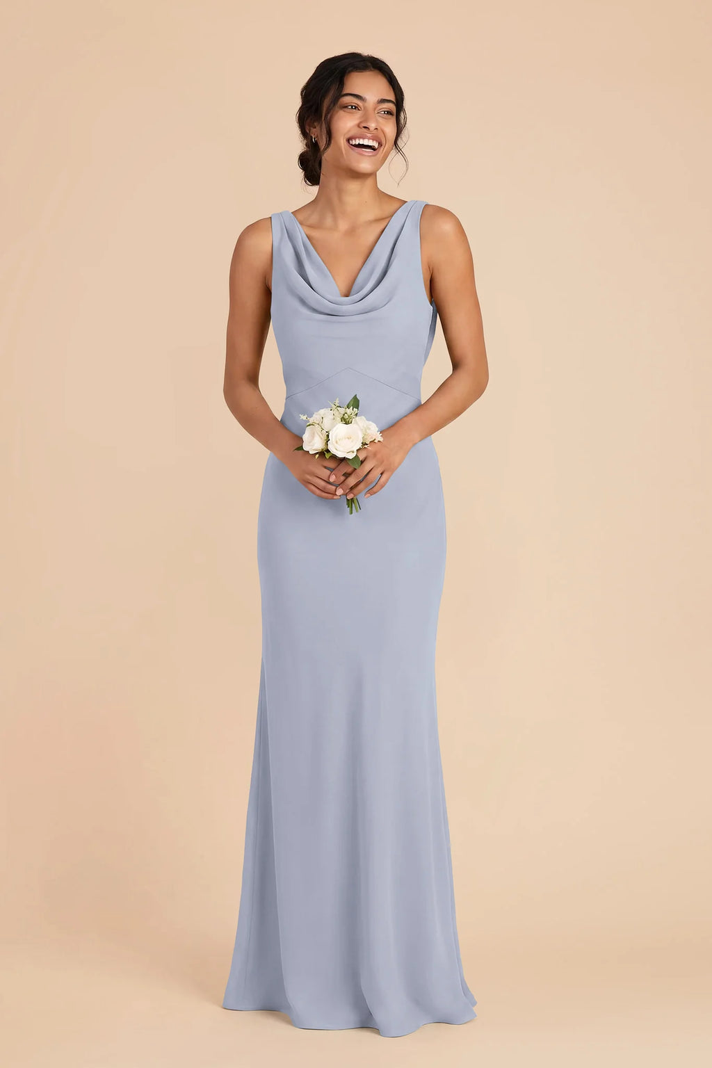 Odette Dusty Blue alternate view 1 bridesmaid dress