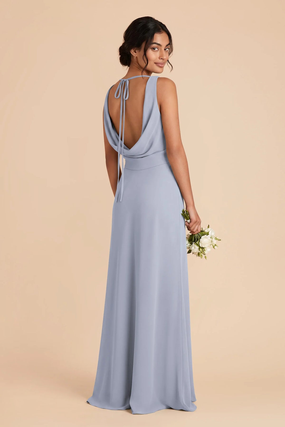 Odette Dusty Blue alternate view 2 bridesmaid dress