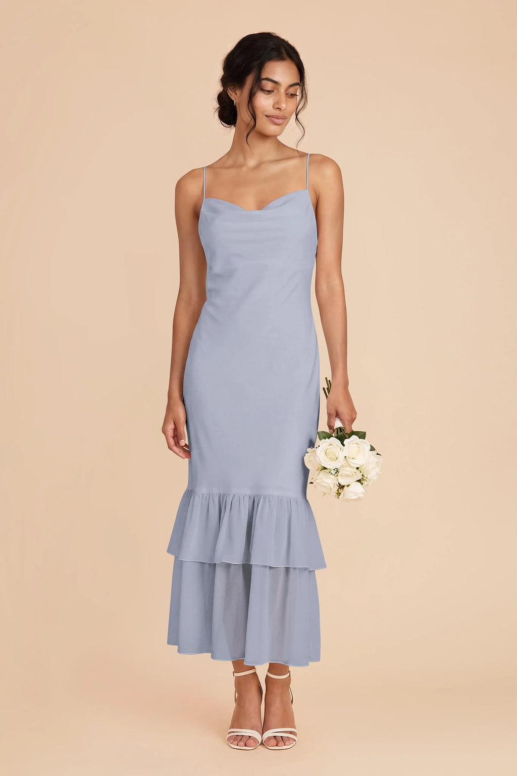 Liora Dusty Blue alternate view 1 bridesmaid dress