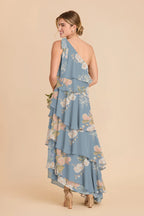 Marisol Dusty Blue Romantic Bouquet alternate view 1 bridesmaid dress