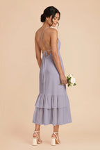 Liora Dusty Lilac alternate view 2 bridesmaid dress