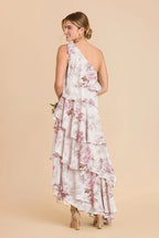 Marisol Dusty Pink Peonies alternate view 1 bridesmaid dress