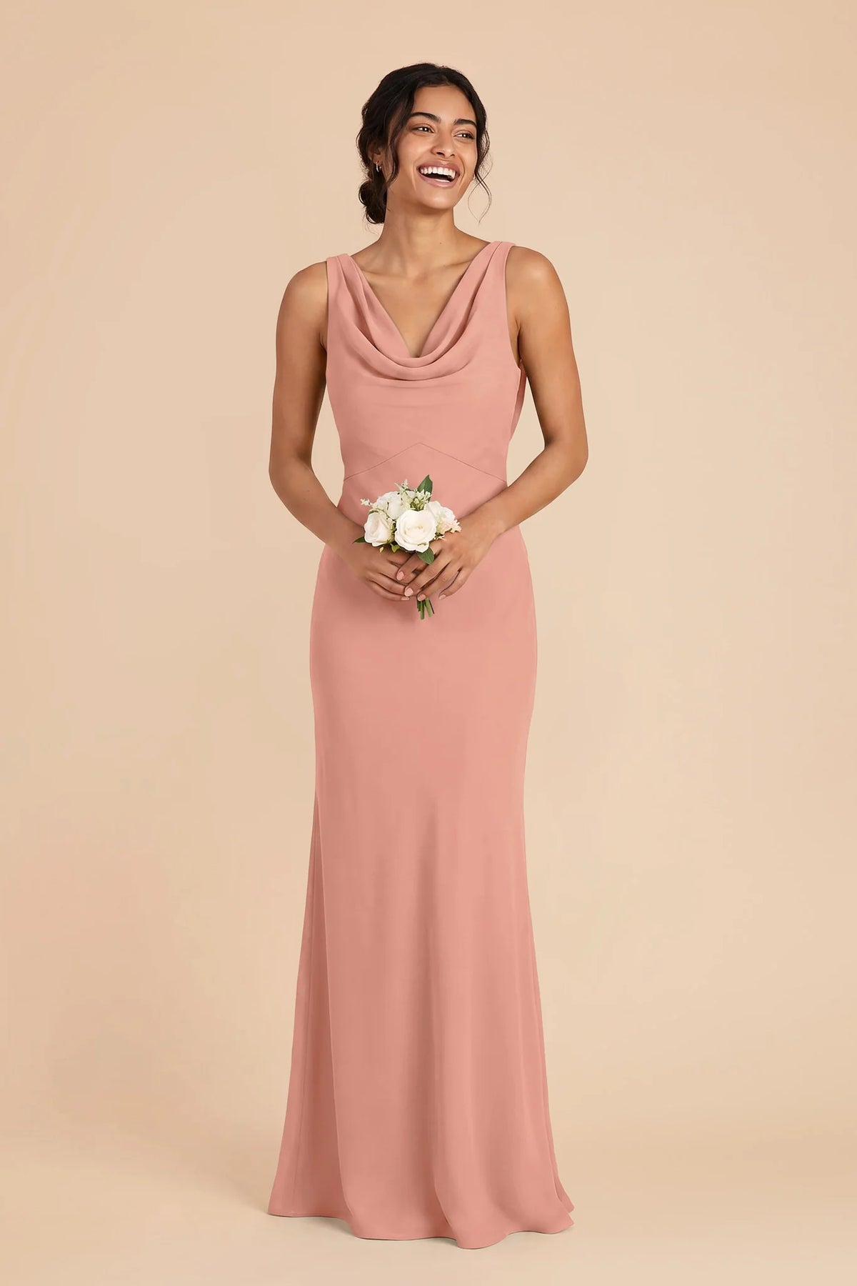 Odette Dusty Rose alternate view 1 bridesmaid dress