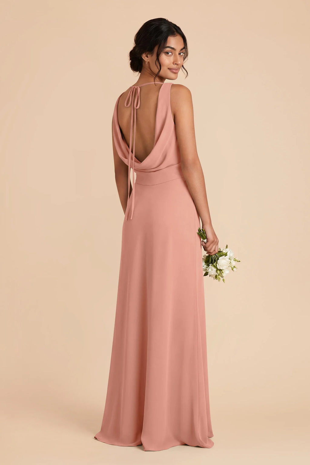 Odette Dusty Rose alternate view 2 bridesmaid dress