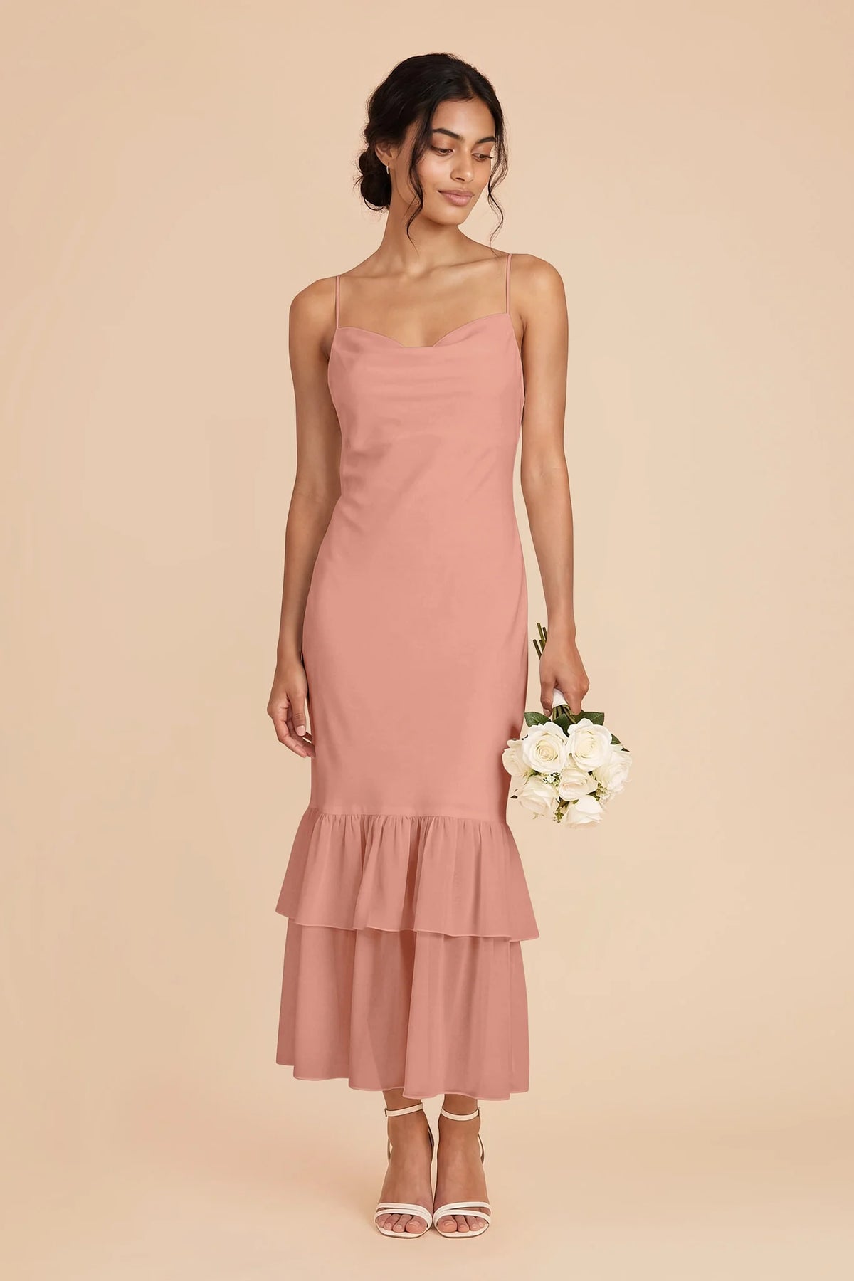 Liora Dusty Rose alternate view 1 bridesmaid dress
