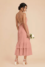 Liora Dusty Rose alternate view 2 bridesmaid dress