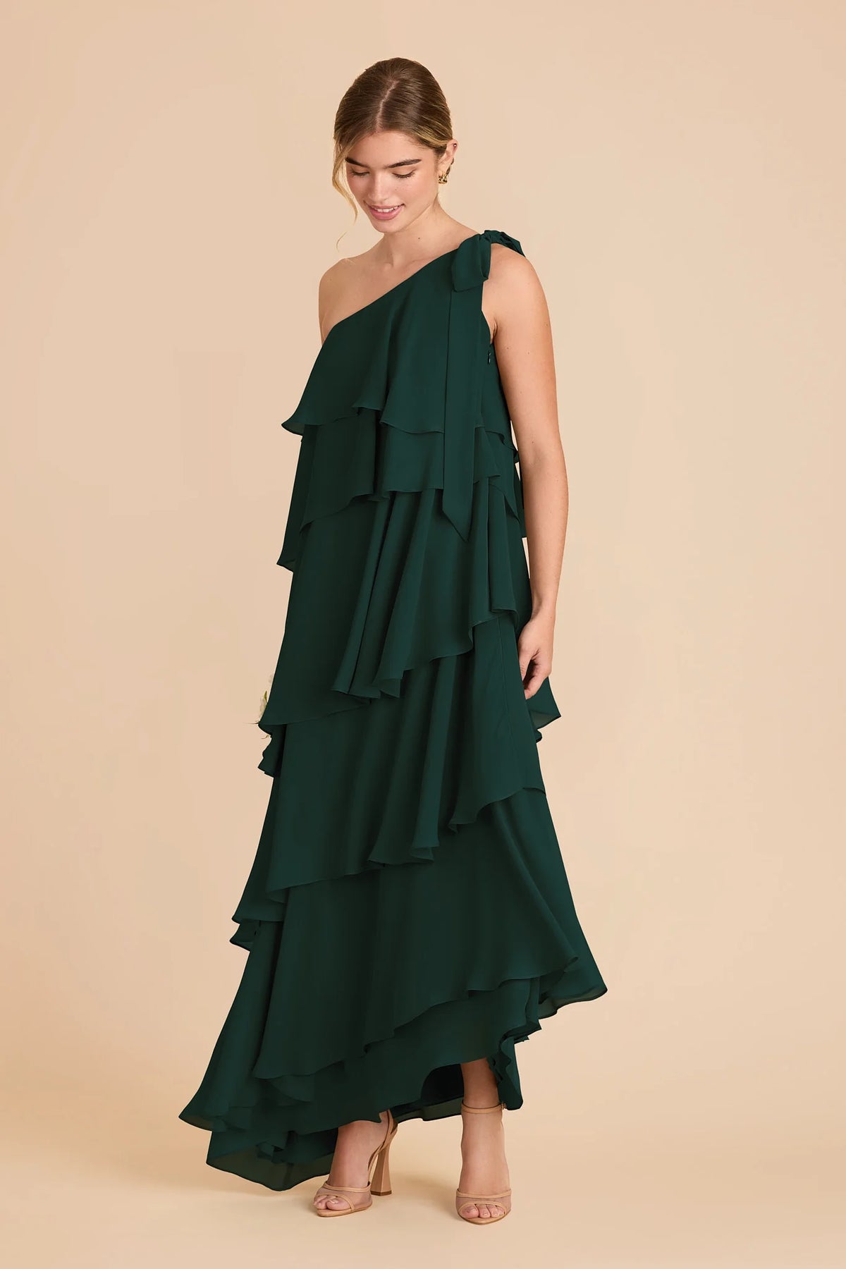 Marisol Emerald alternate view 1 bridesmaid dress