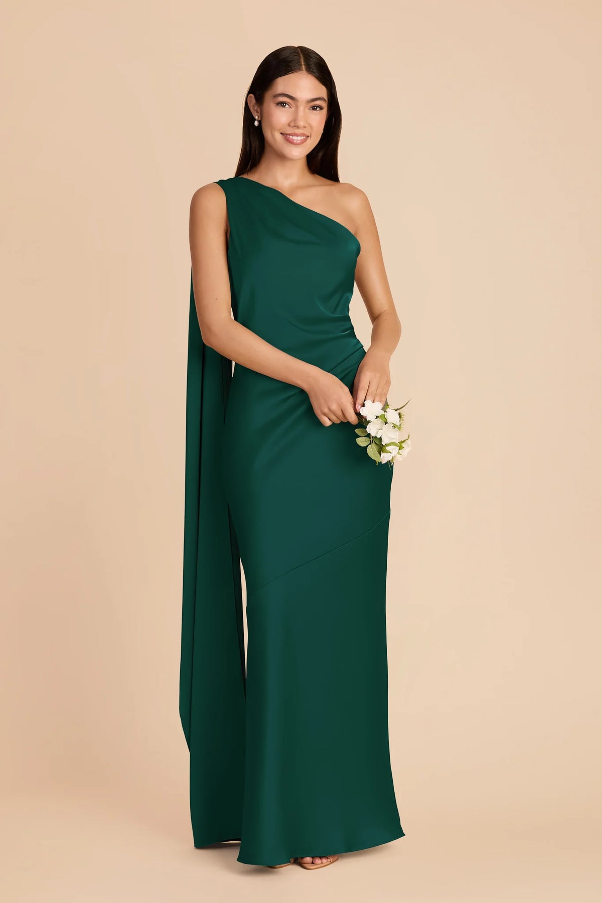 Ariadne Emerald alternate view 1 bridesmaid dress