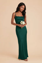 Noelle Emerald alternate view 1 bridesmaid dress
