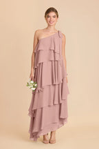 Marisol English Rose front view bridesmaid dress
