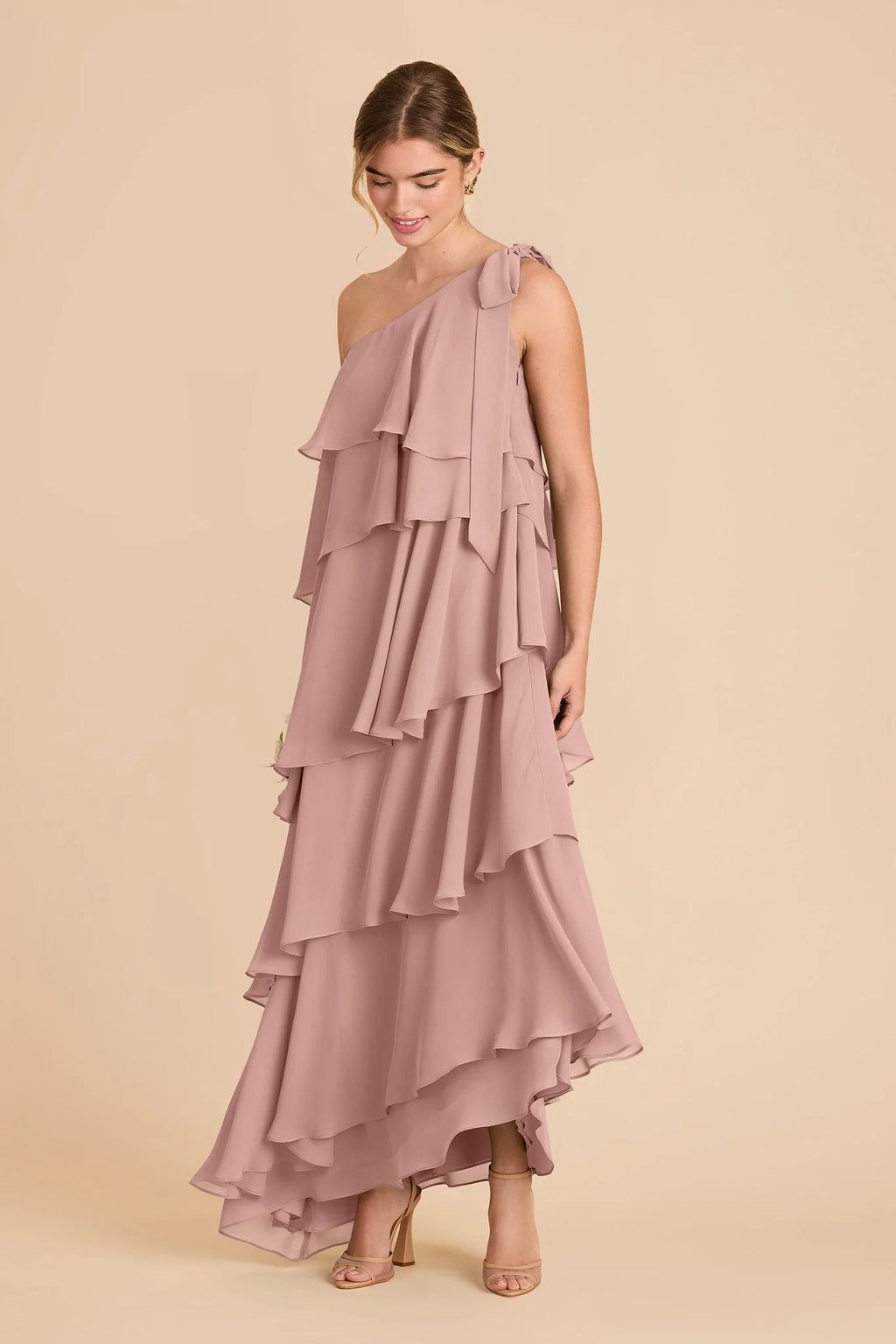 Marisol English Rose alternate view 1 bridesmaid dress