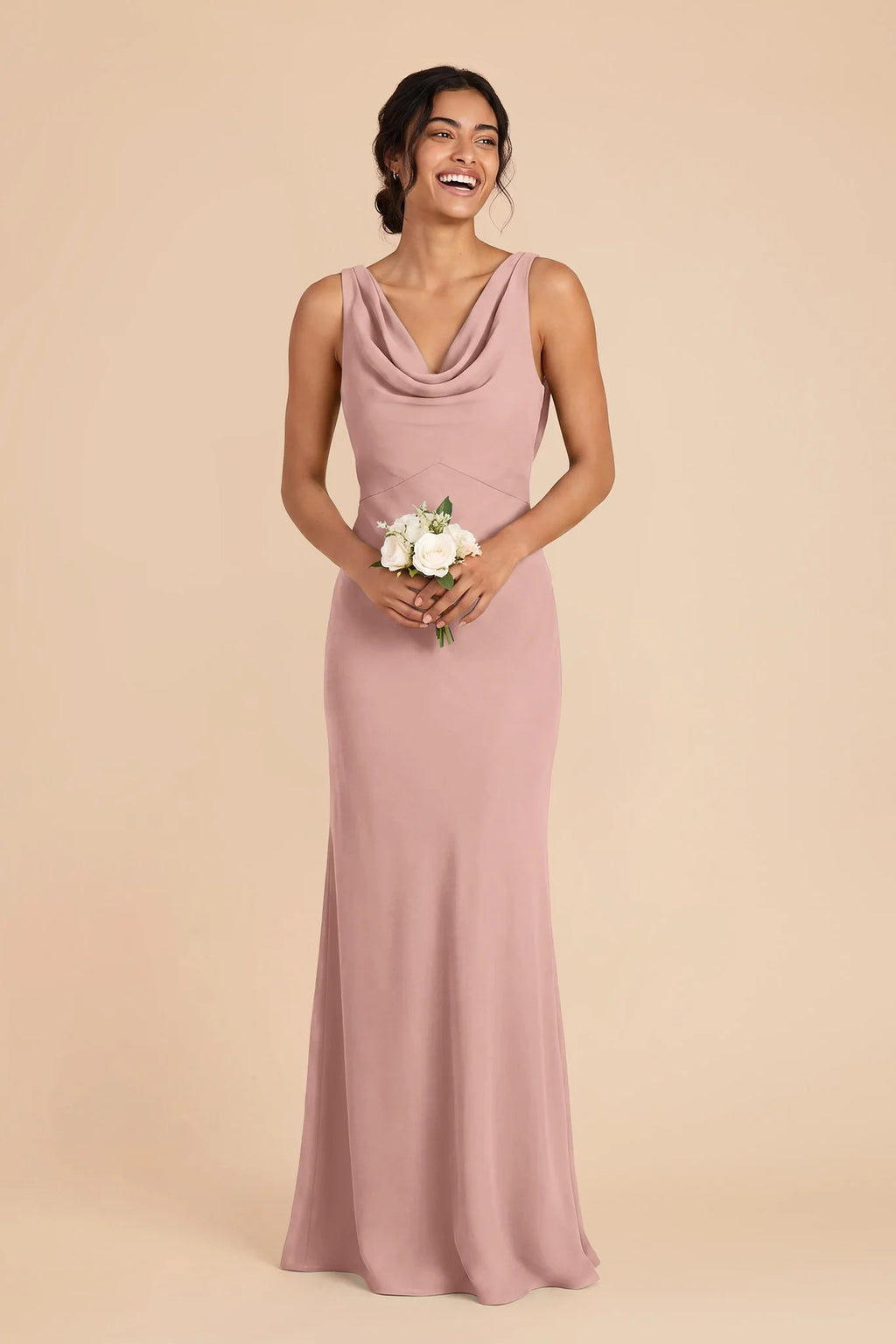 Odette English Rose alternate view 1 bridesmaid dress