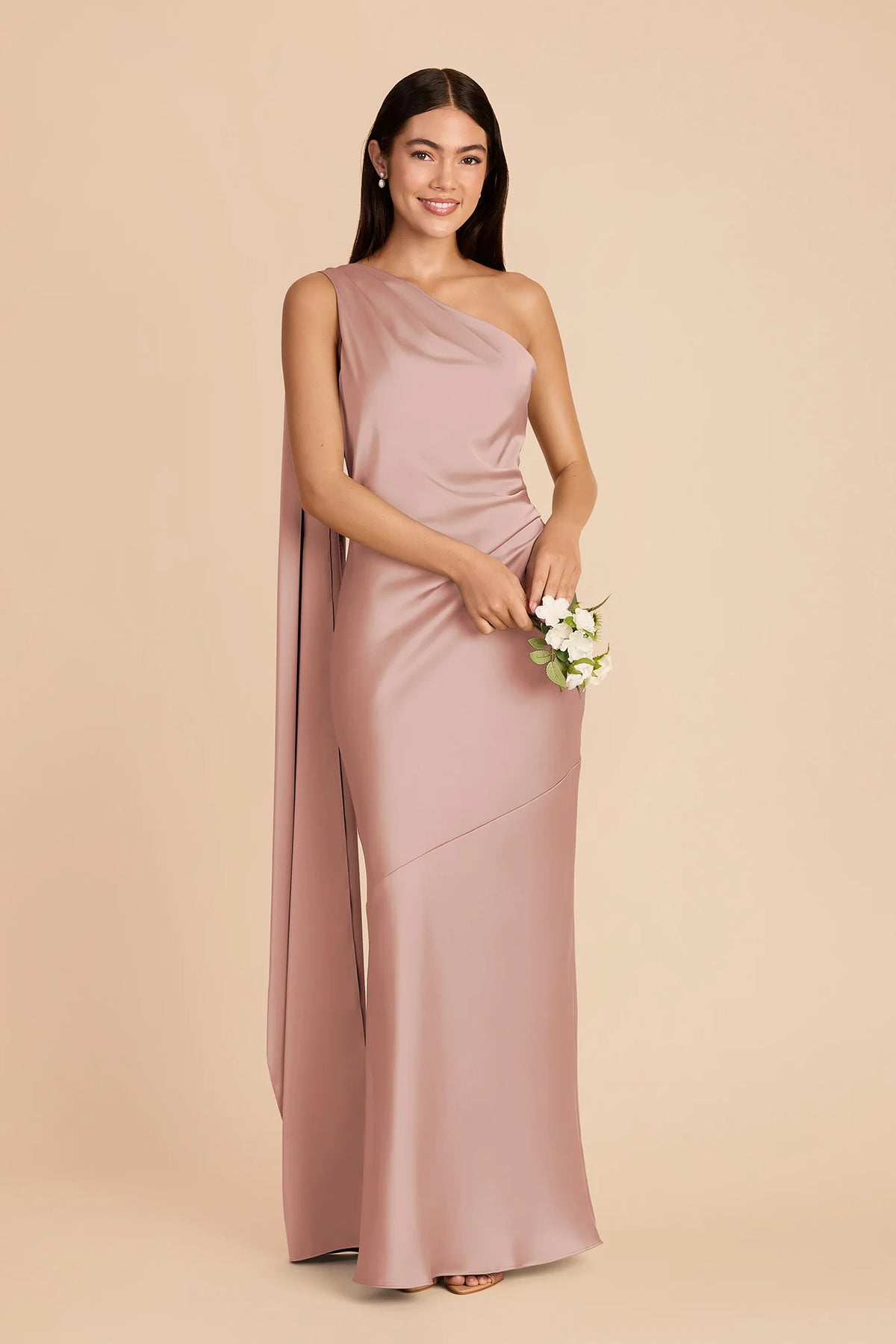 Ariadne English Rose alternate view 1 bridesmaid dress