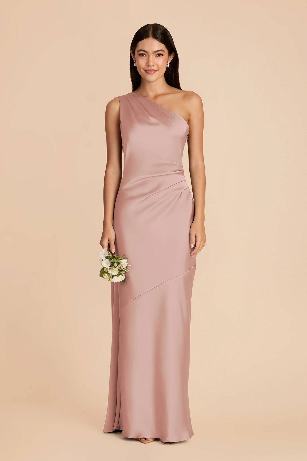 Ariadne English Rose alternate view 2 bridesmaid dress