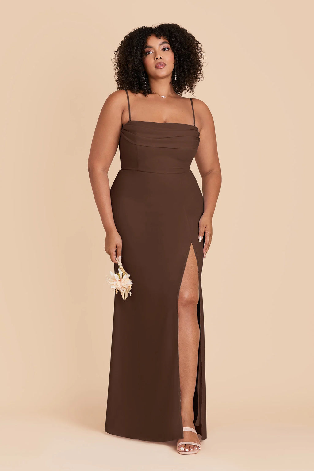 Odessa Espresso alternate view 1 bridesmaid dress
